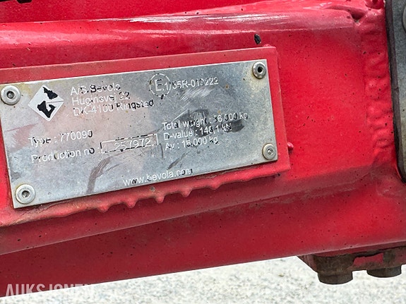 Wilco SHK 36 krokslep med CMT container | 4 aksler | 36 tonn 25 of 27