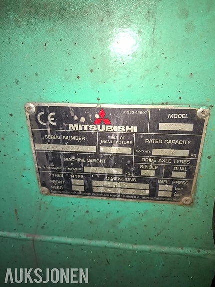 Mitsubishi Fd35k 10 of 15