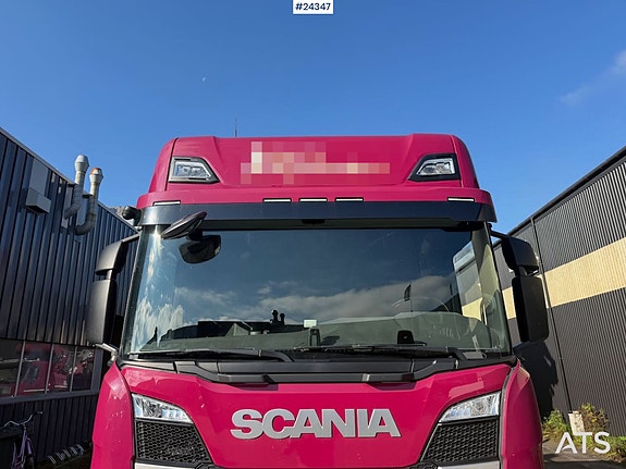 Scania R500 8x4 vakuumbil m/ Koks påbygg, blåseutstyr og 1 væskebakstusser. SE VIDEO 3 of 30