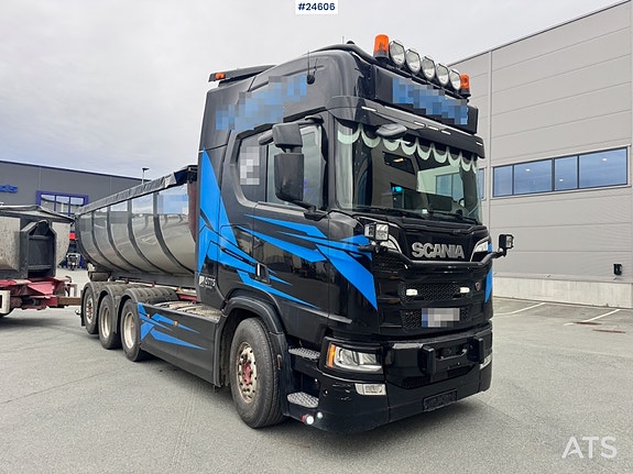 Scania R650 Tridem Krokbil – Brøytetigget m/ Asfaltbalje fra 2026! 11 of 30