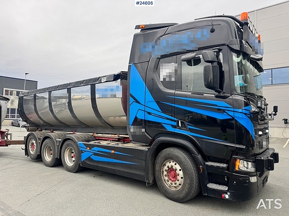 Scania R650 Tridem Krokbil – Brøytetigget m/ Asfaltbalje fra 2026! 10 of 30