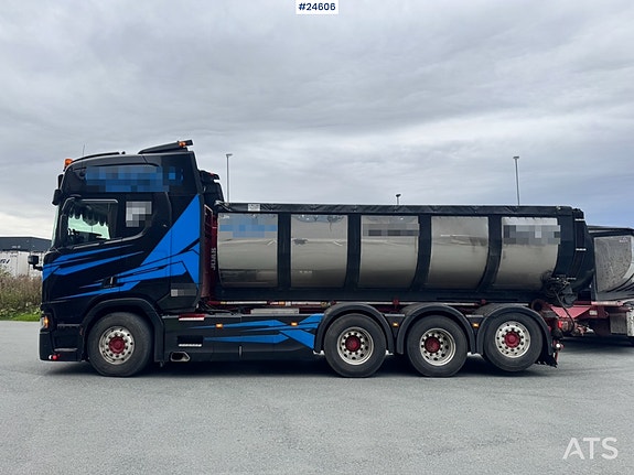 Scania R650 Tridem Krokbil – Brøytetigget m/ Asfaltbalje fra 2026! 5 of 30