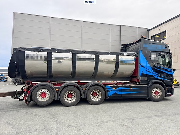 Scania R650 Tridem Krokbil – Brøytetigget m/ Asfaltbalje fra 2026! 9 of 30