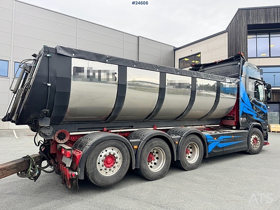 Scania R650 Tridem Krokbil – Brøytetigget m/ Asfaltbalje fra 2026! 8 of 30