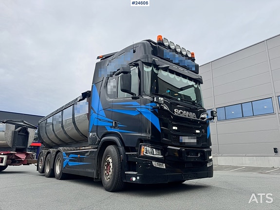 Scania R650 Tridem Krokbil – Brøytetigget m/ Asfaltbalje fra 2026! 12 of 30
