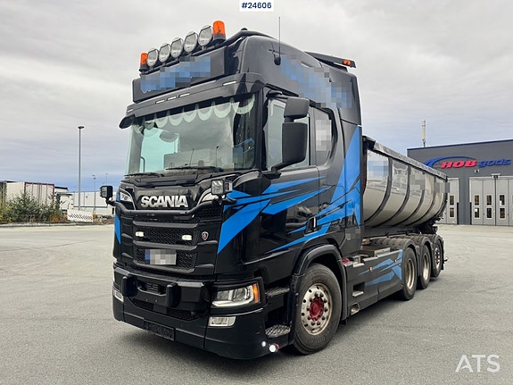 Scania R650 Tridem Krokbil – Brøytetigget m/ Asfaltbalje fra 2026! 3 of 30