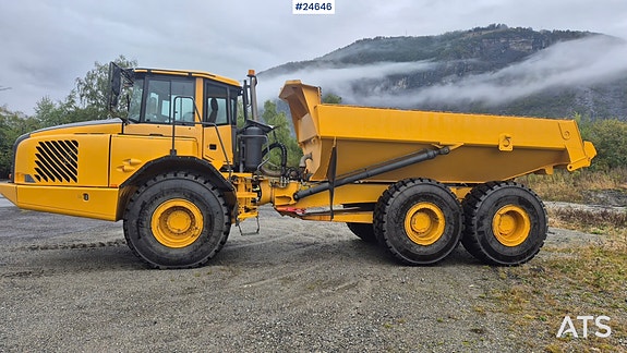 Volvo A25E dumper m/ hvite skilt 2 of 21