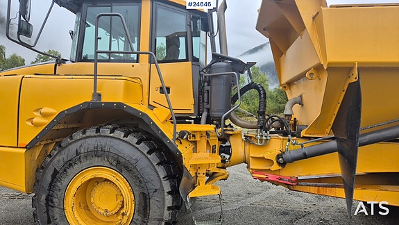 Volvo A25E dumper m/ hvite skilt 7 of 21