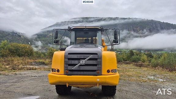 Volvo A25E dumper m/ hvite skilt 4 of 21