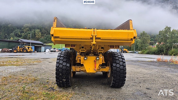Volvo A25E dumper m/ hvite skilt 6 of 21