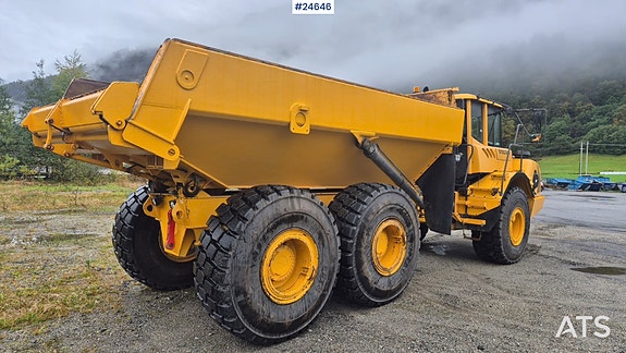 Volvo A25E dumper m/ hvite skilt 5 of 21