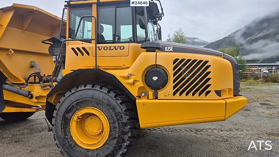 Volvo A25E dumper m/ hvite skilt 8 of 21