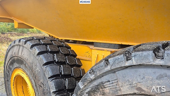 Volvo A25E dumper m/ hvite skilt 15 of 21