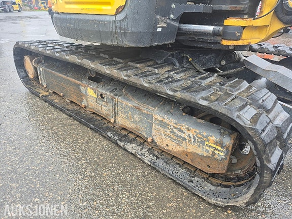 Yanmar ViO80 beltegraver med Rototilt, S50-feste, skjær og 3 skuffer. 20 of 21