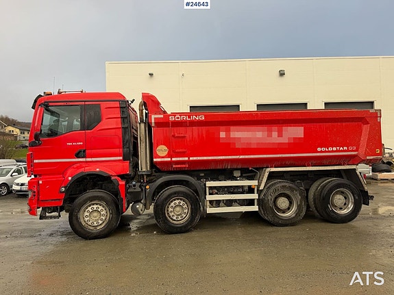 MAN TGS 41.250 8x4 tippbil 2 of 30