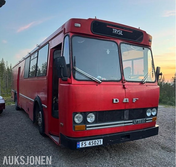 DAF MB 200 BUSS MED LASTEROM FOR BIL 3 of 13
