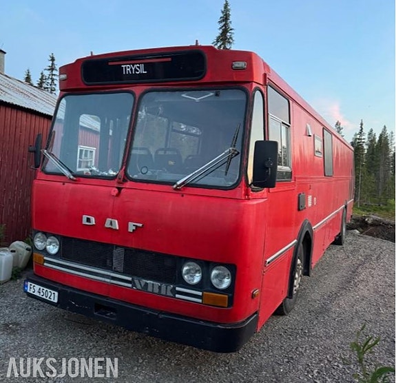 DAF MB 200 BUSS MED LASTEROM FOR BIL 2 of 13