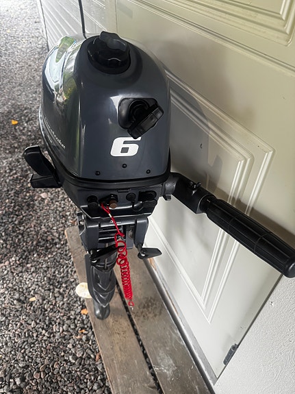 -19 Yamaha 6HK 4-takt Selges billig! Kort stamme. 3 of 4