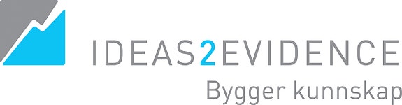 Ideas2evidence As logo