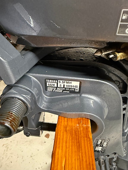 Yamaha 9,9 totakter 13 of 14
