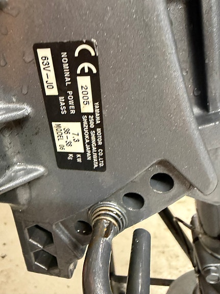 Yamaha 9,9 totakter 11 of 14
