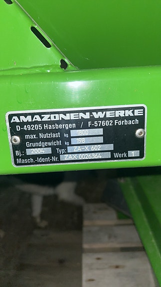 Amazone ZA-X Perfect 602 3 of 4