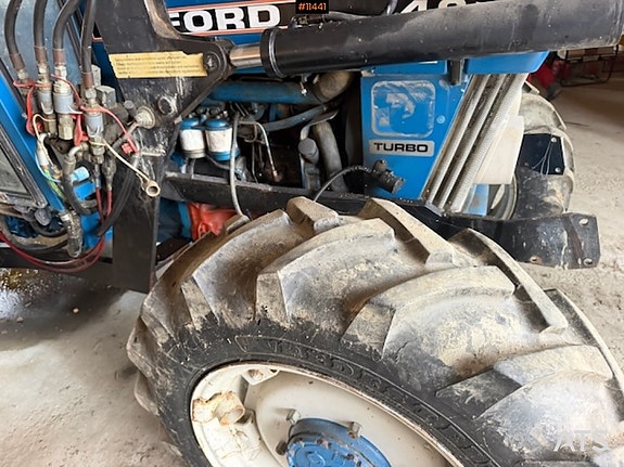 Ford 1986 4610 4x4 traktor med frontlaster 28 of 30