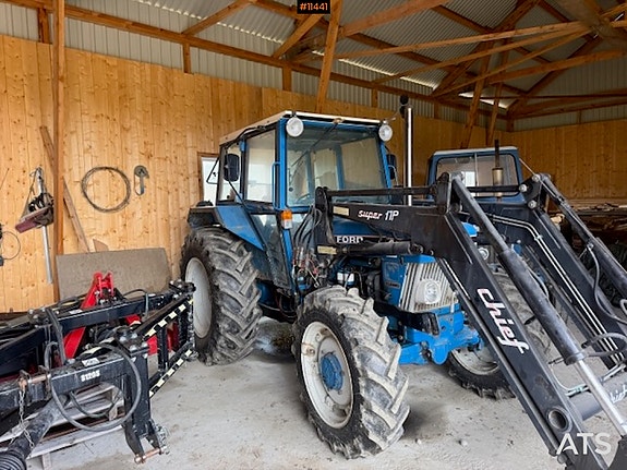 Ford 1986 4610 4x4 traktor med frontlaster 2 of 30