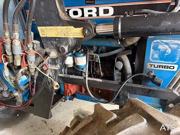 Ford 1986 4610 4x4 traktor med frontlaster 26 of 30