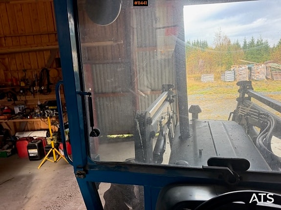 Ford 1986 4610 4x4 traktor med frontlaster 17 of 30