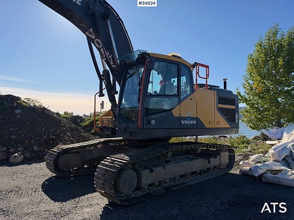 Volvo EC250EL Gravemaskin m/ GPS, Rototilt og 2 skuffer. SE VIDEO 13 of 30