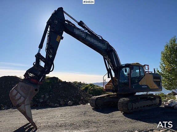 Volvo EC250EL Gravemaskin m/ GPS, Rototilt og 2 skuffer. SE VIDEO 11 of 30