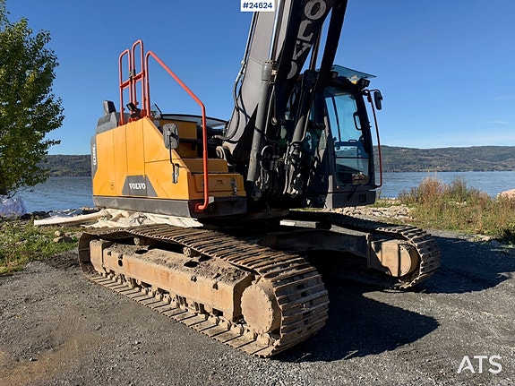 Volvo EC250EL Gravemaskin m/ GPS, Rototilt og 2 skuffer. SE VIDEO 15 of 30