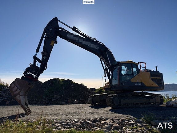 Volvo EC250EL Gravemaskin m/ GPS, Rototilt og 2 skuffer. SE VIDEO 2 of 30