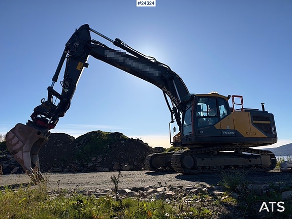 Volvo EC250EL Gravemaskin m/ GPS, Rototilt og 2 skuffer. SE VIDEO 12 of 30