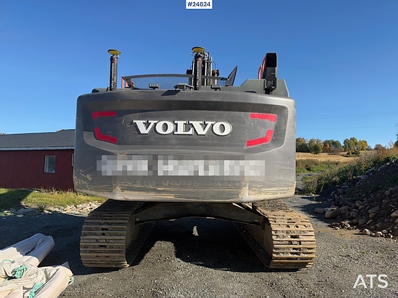 Volvo EC250EL Gravemaskin m/ GPS, Rototilt og 2 skuffer. SE VIDEO 5 of 30