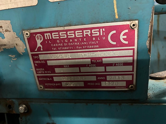 Messersi TCH-1500 Heavy minidumper - Leveringsklar 21 of 21