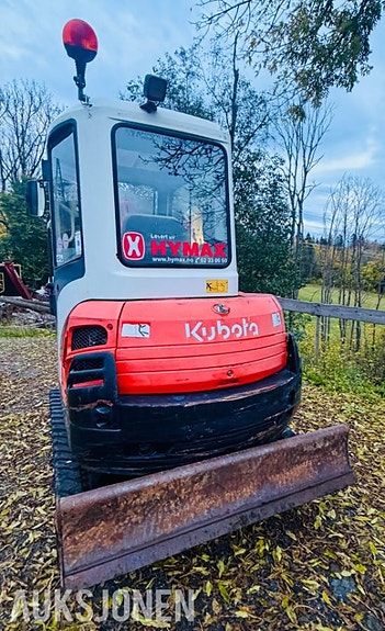 Kubota KX101-3@ - Hydraulisk S40 feste - pusseskuffe - MVA FRI 3 of 8