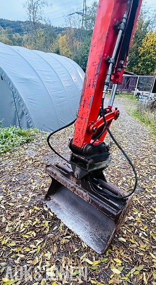 Kubota KX101-3@ - Hydraulisk S40 feste - pusseskuffe - MVA FRI 5 of 8