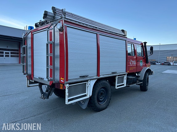 Mercedes-Benz Unimog 1300 L | Braco/Ziegler brannbil | 800L vanntank | KUN 26127 KM 4 of 30