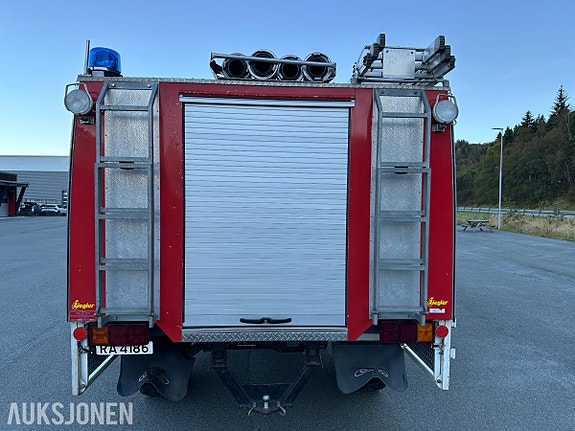 Mercedes-Benz Unimog 1300 L | Braco/Ziegler brannbil | 800L vanntank | KUN 26127 KM 8 of 30