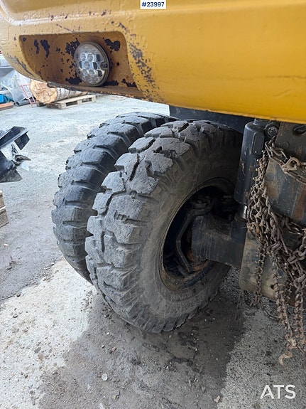 Komatsu PW130 hjulgraver m/engcon rotortilt og to skuffer 21 of 30
