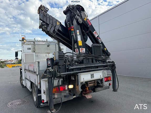 Mercedes-Benz Atego 1225  4x4 6 seter m/ 10t/m Hiab kran 17 of 30