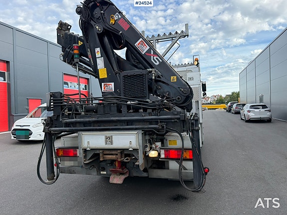 Mercedes-Benz Atego 1225  4x4 6 seter m/ 10t/m Hiab kran 14 of 30