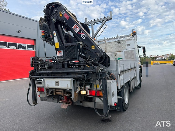 Mercedes-Benz Atego 1225  4x4 6 seter m/ 10t/m Hiab kran 13 of 30