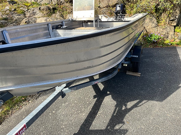 Kimple Alubåt, Tohatsu 9,9 hk, Tredal båthenger 2 of 3
