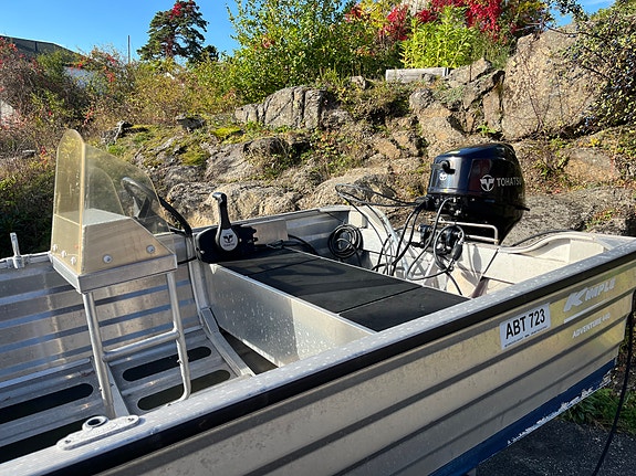 Kimple Alubåt, Tohatsu 9,9 hk, Tredal båthenger 3 of 3