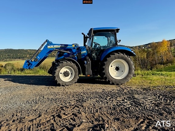 New Holland T6. 180 4x4 traktor med frontlaster 6 of 30