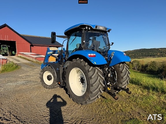 New Holland T6. 180 4x4 traktor med frontlaster 7 of 30