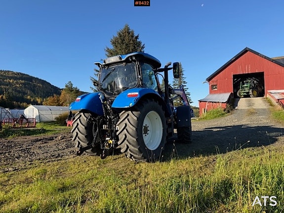 New Holland T6. 180 4x4 traktor med frontlaster 14 of 30